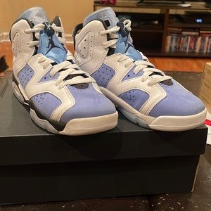 Jordan 6 Retro UNC white (GS)